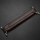 2X Brown Vintage Style Guitar AMP Amplifier Leather Handle