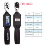 ES2-006AN 1/4 Inch Digital Torque Wrench with Backlight Sound LED Alarm Real-time Peaks Four Units Switching Torque Wrench