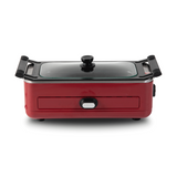 220V Electric Barbecue Grill Household Non-stick Smokeless BBQ Meat Toaster Oven Grill Multi Cooker With 2 Plates