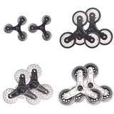 1 Pair Stair Climbing Shopping Cart Replacement Wheels Trolley Casters for Shopping Laundry Cart Household Hardware