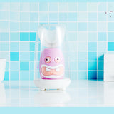 2Set Children Sonic Intelligent Automatic Electric Toothbrush Rechargeable U Type Toothbrush, Blue & Pink