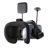 008D PRO FPV Goggle with 5.8GHz 40ch Receiver 3.7V/2000mAh Battery 4.3 inch HD LCD 16:9 for Racing Drone Micro BWhoop Drone