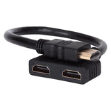 HDMI Splitter Multimedia Interface HDMI Adapter with R1 Smart Air Mouse Remote Control