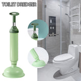 Manual Vacuum Toilet Pipe Plunger Silicone Super Suction Cups Quickly Unblock Household Toilet Sewer Dredging Plunger Dredge Too