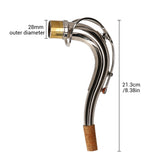 Tenor Saxophone Elbow Bend Neck 28mm Connector Diameter Saxophone Accessory Replacement Part