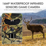 Hunting Camera 16MP 1080P Infrared Sensors Camera 16 Million PR100 Upgrade Version Game Camera Monitoring Heat Sensing