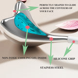 Metal Ice Globe Cryo Sticks For Eye Face Beauty Facial Massagr Cooling Spa Globes Helps Remove Puffiness Tighten Pores Skin Care
