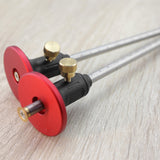 Woodworking Scribe For Carpenters With Knob European Style Marking Gauge High Hardness Aluminum Alloy Carpentry Measuring Tool