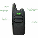 1 Pair Intercom Walkie-Talkie 16 Channels Interphone for Hiking Camping US Plug