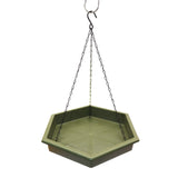 New outdoor bird feeding house gazebo hanging wild bird feeder cage outdoor container with sling bird feeder garden decoration