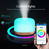 Tuya Smart WiFi Colorful Humidifier 500ml Household Atomization Aroma Diffuser Voice Control Works With Amazon Alexa Smart Home