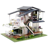 Diy Handicrafts Miniature Dollhouse Kit Wooden Dollhouse Kit For Kids Exquisite Home Decoration Ornaments Birthday Present