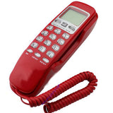 Retro Wall Mounted fixed Telephone Corded Phone Landline Antique For Home Hotel office Small Extension caller ID hang up