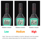 FUYI FY876 Handheld Electromagnetic Radiation Detector Monitor EMF Meter Household High Precision Wave Radiation Tester