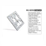 SUNSHINE g-lon SS-601K for iPhone X/XS/XSMAX repair motherboard repair Fixture Set Duble-sided magnetic fixed design fixture