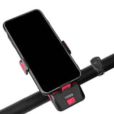 Bicycle Light, USB Rechargeable 4000MAh Headlight, Waterproof Front Light and Speaker with Mobile Power