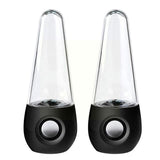 2022.NEW 1Pcs LED Light Musical Water Dancing Fountain Speaker Subwoofer HIFI 3D Computer Music Stereo Surround Support Player