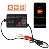 For Android IOS Phone Digital Analyzer BM2 Bluetooth 4.0 With Alarm Voltage Charging Cranking Test 12V Car Battery Monitor