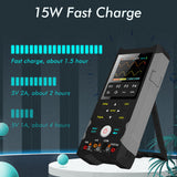 2.8"  3in1 Oscilloscope Multimeter Signal Source Dual Channel 250MSa/s Sampling Rate Handheld Oscilloscopes for Electronic Test