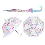 Kids Umbrella Unicorn Transparent Umbrellas Children Laser Umbrella Cute Cartoon Alpaca Girl Umbrellas Sakura Dropshipping