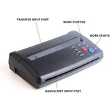 Professional Tattoo Stencil Maker Transfer Machine Flash Thermal Copier Printer Supplies Tool Transfer Tattoo Pattern