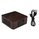 Wooden Wireless Bluetooth Speaker Subwoofer Stable Portable USB Desktop Retro Speakers 60Hz-18KHz for Home Outdoor mini speaker