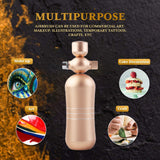 Oxygen Injector Spray Gun Machine Nano Skin Care Rejuvenation Tool Face Beauty Equipment for Moisturizing Tattoo Makeup Sprayer