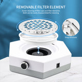 80W Powerful Nail Vacuum Cleaner Suction Vacuum Fan Nail Dust Collector Nail Art Salon Manicure Machine For Nail Polish Removing