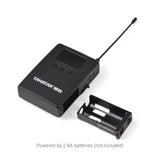 TAKSTAR WPM-300R Wireless Audio Receiver with In-ear Earphone UHF Bodypack Receiver LED Digital Display for Stage Studio