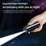 N21 Tws in Ear Headphones Blutooth Waterproof LED Flashlight Earphone Bluetooth Earphones Wireless Headphone Sale Hifi Sport