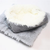 Cat Bed Pet Mat Dual Purpose Kennel Cat Mat Long Hair South Korean Velvet Cat Mattress Pet Bed Autumn And Winter Litter Mat
