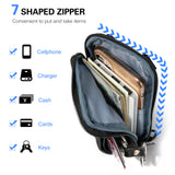 Phone Bag Phone Purse Cross Body Bag Waist Phone Pouch Fit 6.5/7.5 Inch Phones