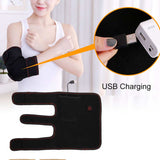 Orthopedic Brace USB Electric Heating Elbow Pad Warming Therapy with Moxibustion Bag Braces Supports