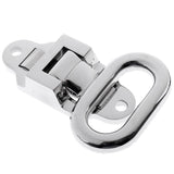 2X Diamond Non-Slip 316 Stainless Steel Folding Mast Step Marine Boat Yacht Car Rv Transom Step Fold Out Step