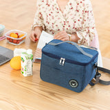 Portable Lunch Insulation Bag Waterproof Food Cooler Ice Pack Thermal Aluminum Foil Outdoor Camping Picnic Lunch Box Bags
