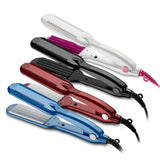 Temperature Control Corrugated Curling Hair Straightener Crimper Fluffy Small Waves Hair Curlers Curling Irons Styling Tools