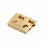 50Pcs Copper Super Mini Folding Hinge Wooden Jewelry Box Hinge Fittings Dollhouse Wood Door Butt Hinge Hardware Nail