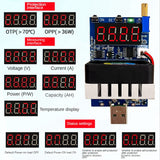35W USB Intelligent Electronic Load Tester Digital Display Voltmeter Adjustable Constant Current Aging Resistor Voltage