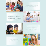 Portable 3D Pen Original DIY 3D Printing Pen With ABS Filament Creative Toy Birthday Gift For Kids Design Drawing DIY Pen