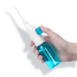 Simple Oral Irrigator Rinse Dental Irrigator 2 Tips Water Dental Flosser Portable Nasal Irrigators Water 2 Jet Teeth Cleaner
