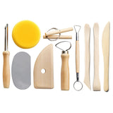 Clay Tools Set Sculpting Kit Sculpt Smoothing Wax Carving Pottery Ceramic Tools Polymer Shapers Modeling Carved Tool Sculpture