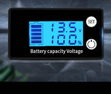 7V-68V LCD 3S 4S 5S 7S 10S 13S Battery Capacity Indicator 12V 36V 48V Voltmeter Temperature Meter Power level Tester