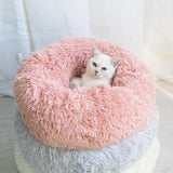 Soft And Cuddly Plush Bed - For Cat And Dog