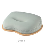 Multifunction Laptop Tray Stand Pillow Headrest Office Nap Pillow Knee Wood Table Laptop Desk Tablet Phone Flip Portable Outdoor