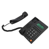 Telefono inalambrico L019 English Trade Call Desk Display Caller ID Telephone for Home Office Hotel Restaurant Black home phone