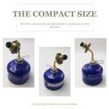 Metal Gas Charging Valves Gas Refill Adapter Gas Charging Adapter Propane Filler Adapter for Hiking Outdoor Picnic