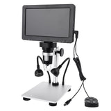 2021 latest 12MP DM9 HD 7 inch screen 1200x digital microscope industrial magnifier with wire control, suitable for iPhone iPad