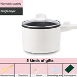 600W 220V Electric Cooker Dormitory Multi+cooker Household Multicooker For Hot Pot Cooking And Frying And Steak Easy Cooking