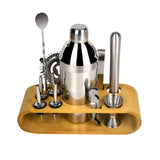 12pcs Stainless Steel Cocktail Shaker Mixer Wine Martini Boston Shaker For Bartender Drink Party Bar Tools 550ML