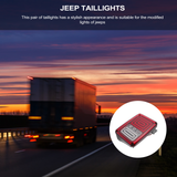 1 Pair Multifunctional Useful Practical Vehicle Taillight Warning Lamp Car Tail Lamp